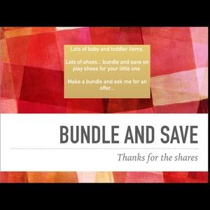 Make a bundle and save on lots of baby & kid items